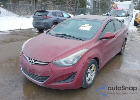 2014 Hyundai Elantra Se z USA, uszkodzony, nr VIN 5NPDH4AE5EH534861